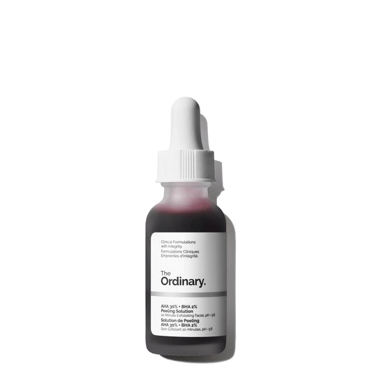 The Ordinary AHA 30% + BHA 2% Peeling Solution Advanced Exfoliating Peel for Brighter Skin 1 Fl Oz