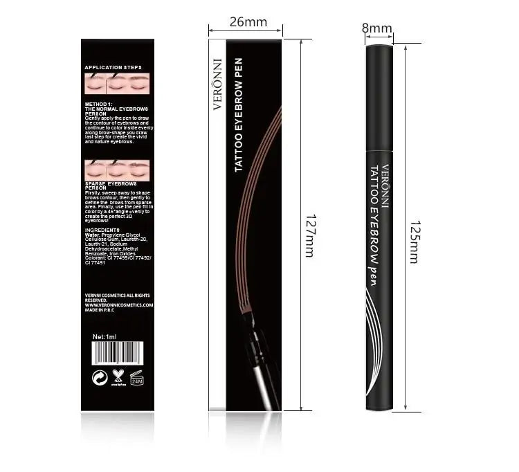 Waterproof Microblading Eyebrow Tattoo Pen