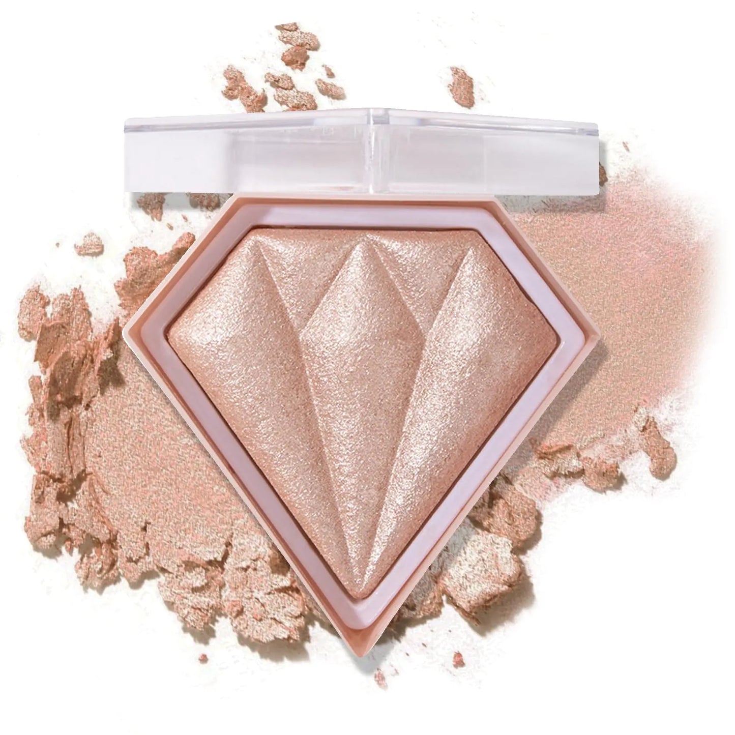 XINGXYUEL Face Glitter Highlighter Makeup Palette Shimmer Contour Powder Waterproof Long-Lasting Brightens Face Complexion Contour Illuminator Highlighters Blush Powder Makeup Palette-04 Ginger Color