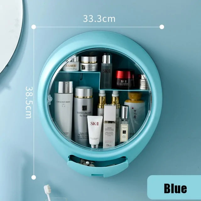 Wall-Mounted Makeup Storage Box