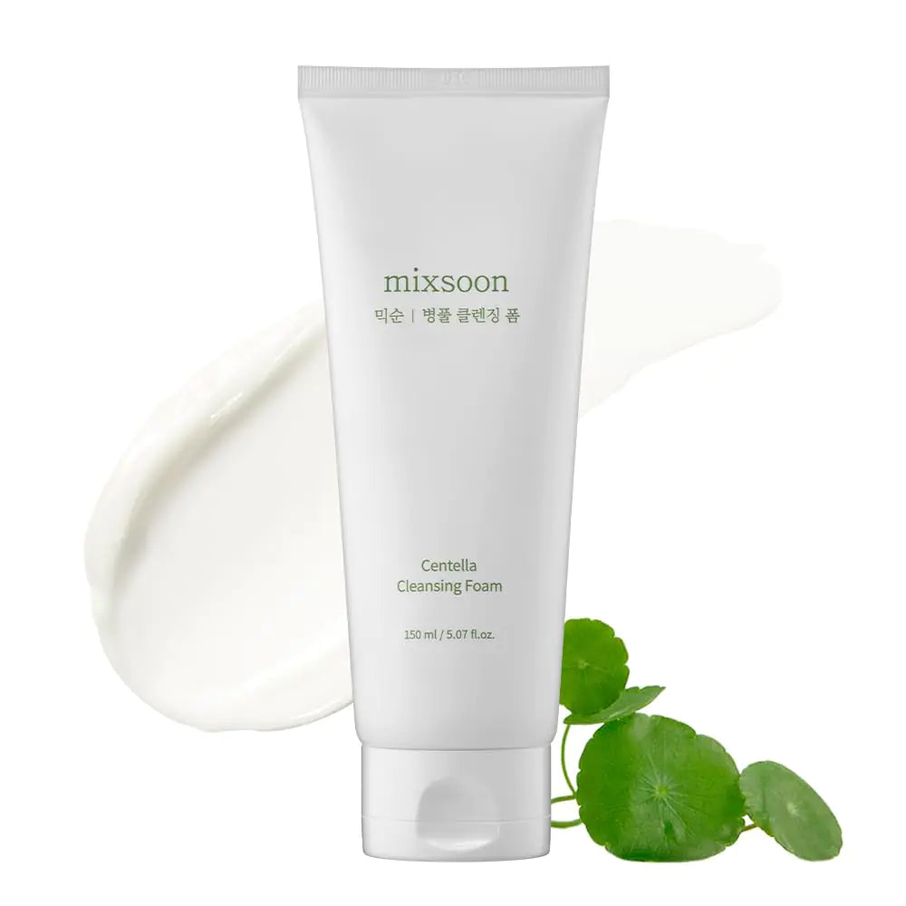 mixsoon Centella Cleansing Foam 5.07 fl oz/ 150mlLow pH cleansing foam for soothing and moisturization