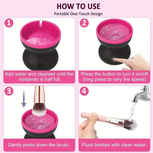 Makeup Brush Cleaner Solution