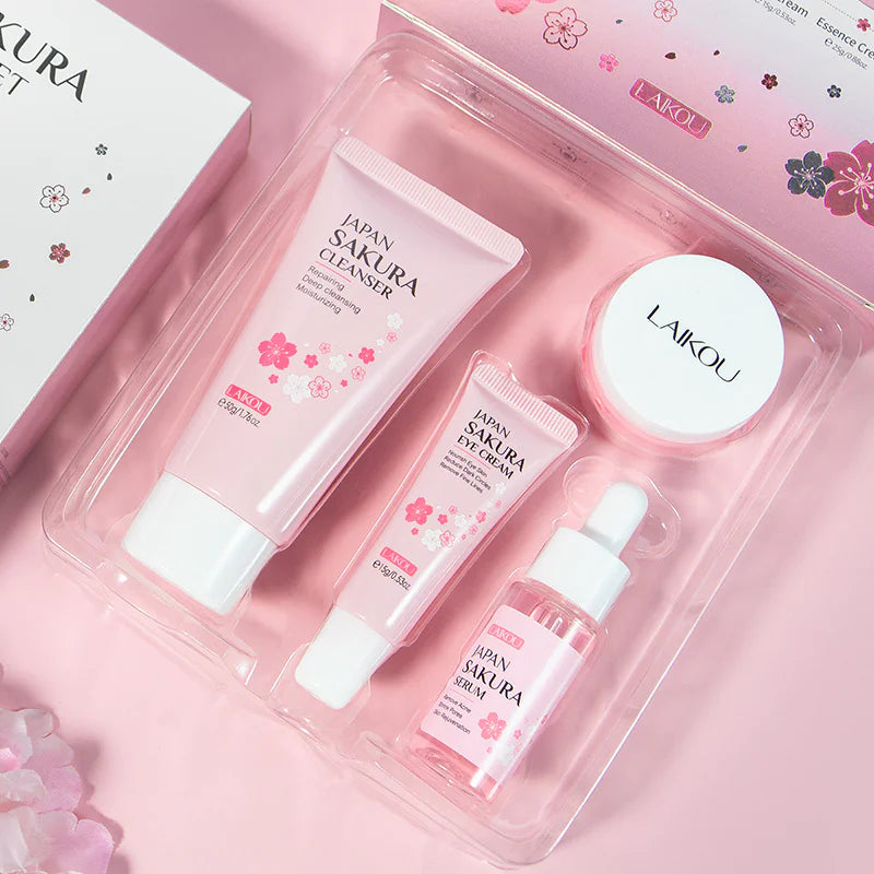 Sakura Skin Care 4-Piece Set