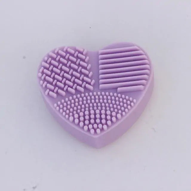 Heart Shaped Makeup Foundation Brush