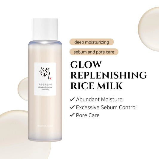 Beauty of Joseon Glow Replenishing Rice Facial Sebum Toner for Oily Combination Skin Korean Moisturizing Balance Care 150ml, 5.07 fl.oz