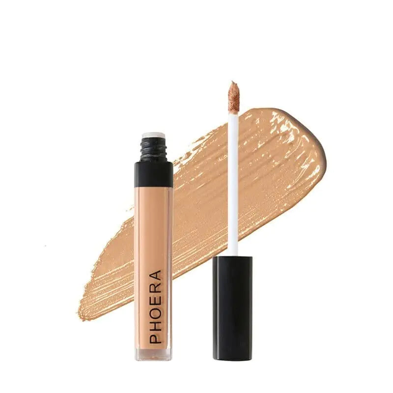 AQUAPURITY PHOERA Liquid Concealer Full Coverage Makeup Face Moisturizer Foundation Conceal Under Eye Dark Circles (105 BISCUIT)