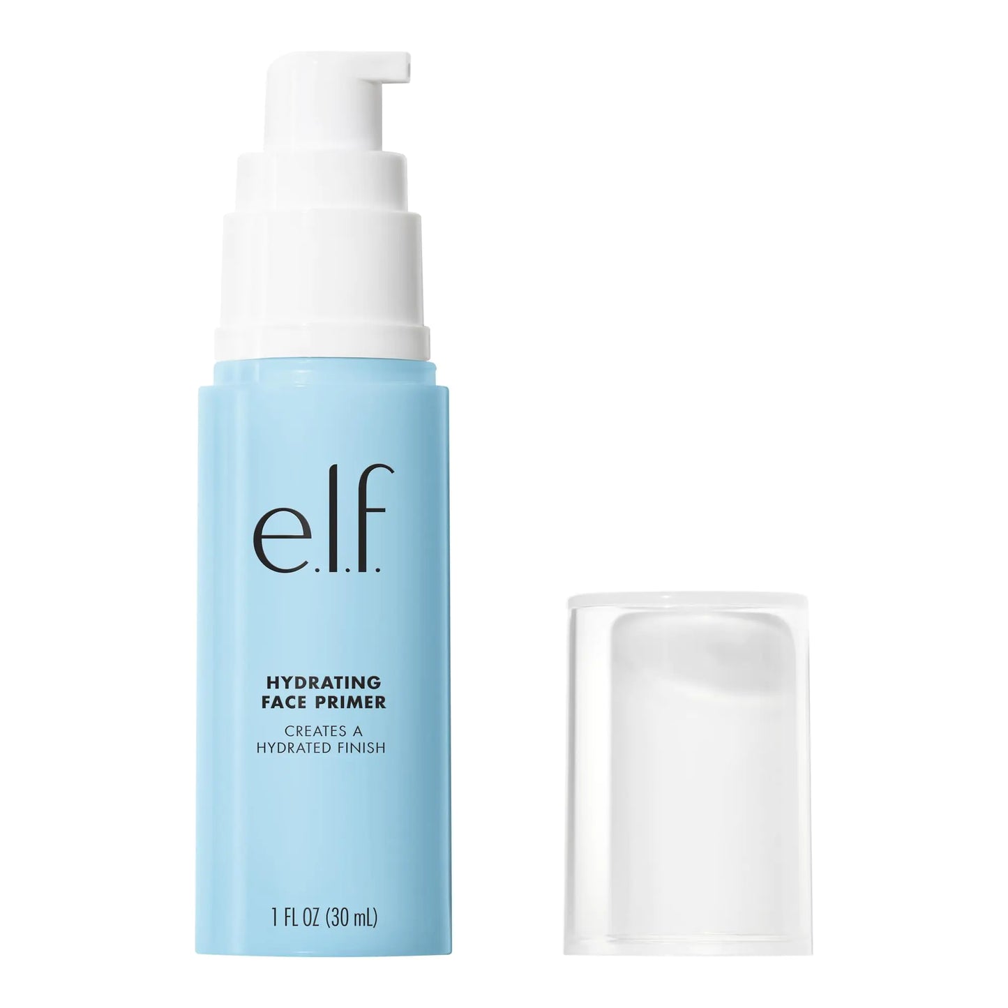 e.l.f. Hydrating Face Primer, Makeup Primer For Flawless, Smooth Skin & Long-Lasting Makeup, Fills In Pores & Fine Lines, Vegan & Cruelty-free, Large 1.01 Fl Oz (Pack of 1)