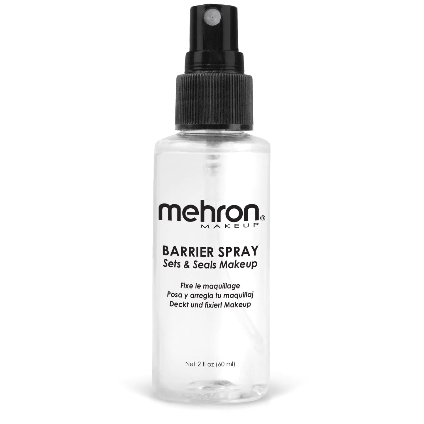 Mehron Makeup Barrier Spray | Setting Spray for Makeup | Makeup Setting Spray for Face 2 fl oz (60 ml) 2 Fl Oz (Pack of 1)