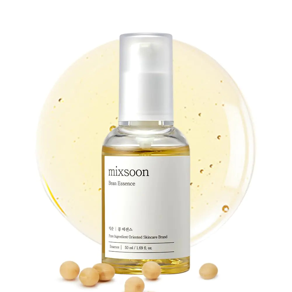 mixsoon Bean Essence Vegansnail Exfoliating Essence for face Hydrating Korean Skin CareGlassskin 1.69 fl.oz/50ml