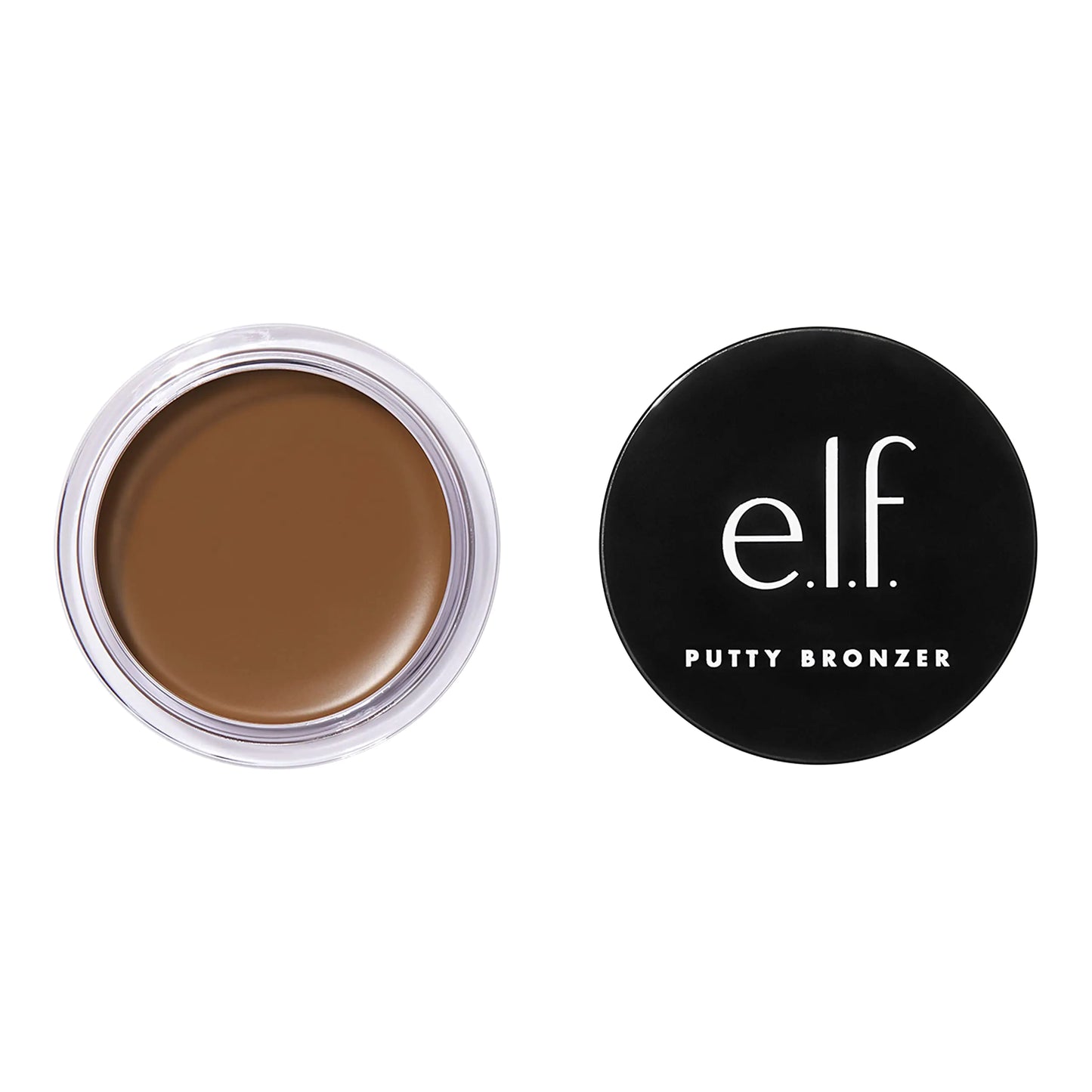 e.l.f. Putty Bronzer Creamy & Highly Pigmented Formula Creates a Long-Lasting Bronzed Belle Glow Infused with Argan Oil & Vitamin E 0.35 Oz