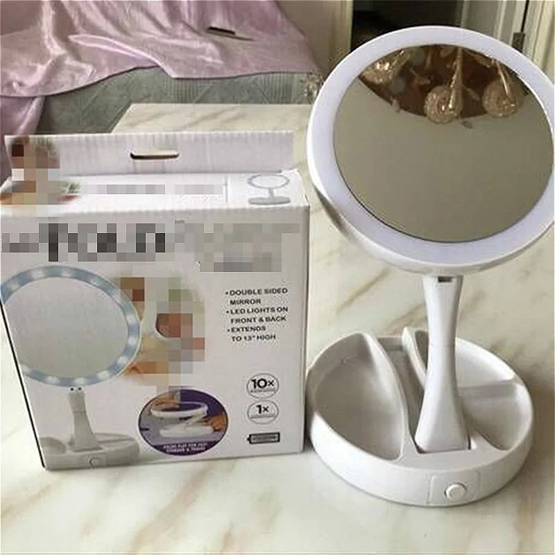 Portable LED Makeup Mirror