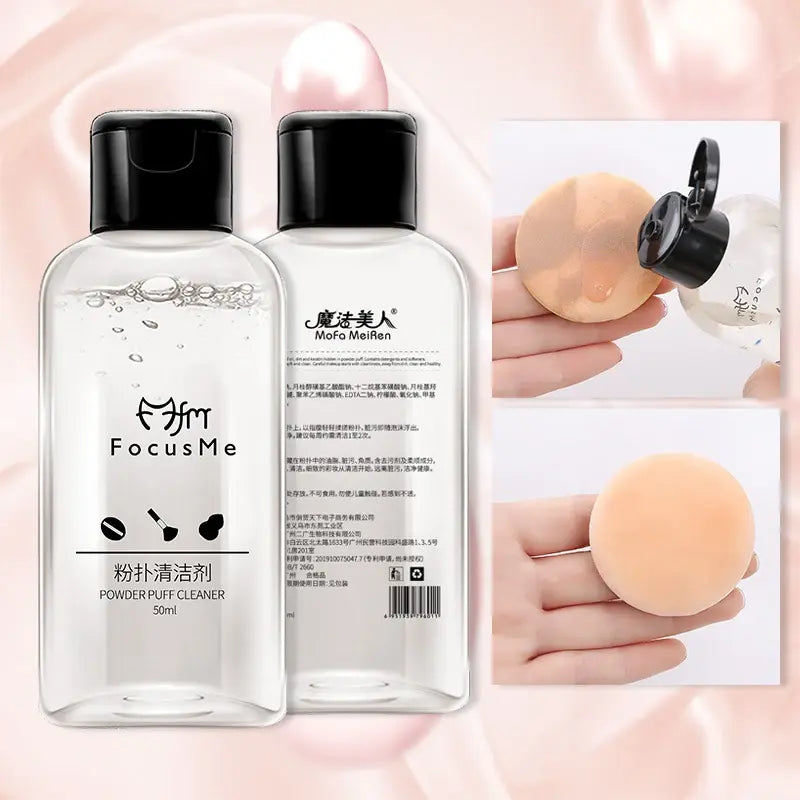 Efficient Makeup Tool Cleanser