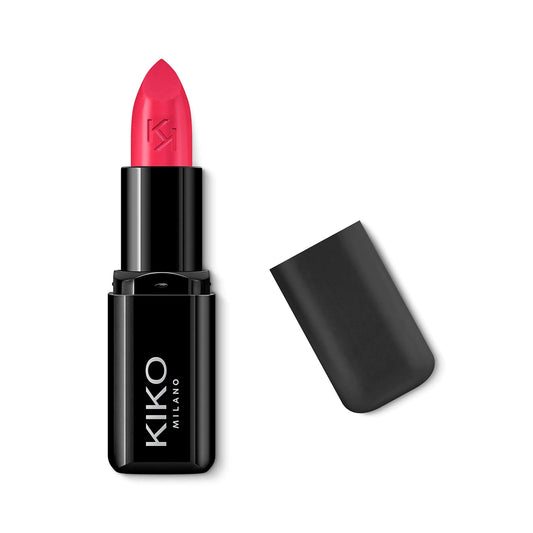 Kiko MILANO - Smart Fusion Lipstick Rich and Nourishing Lip Stick With a Bright Finish | Long Lasting Lipstick | 422 Red | Cruelty Free Makeup | Professional Makeup Lipstick | Made in Italy